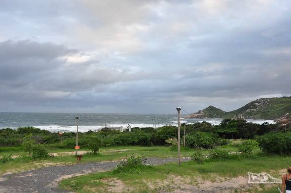 Fim de tarde na Praia Mole, em Florianópolis, Santa Catarina